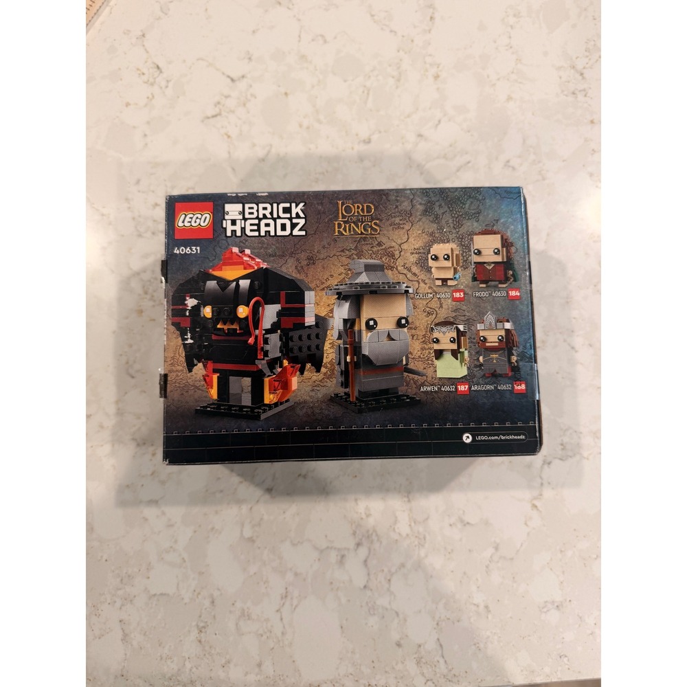 LEGO‎ BrickHeadz Lord of the Rings 40631 Gandalf the Grey ONLY Incomplete Set